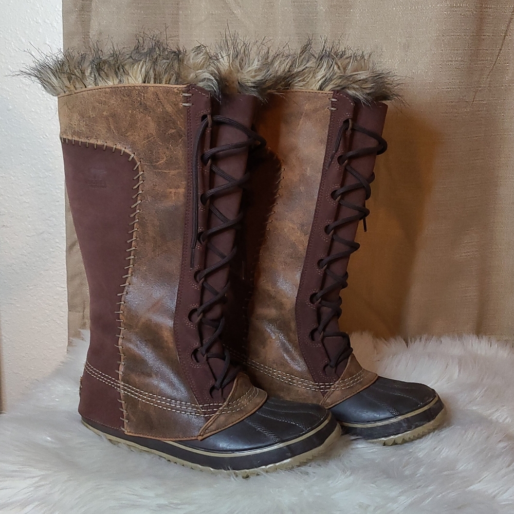 Sorel Cate the Great Fur Snow Boots